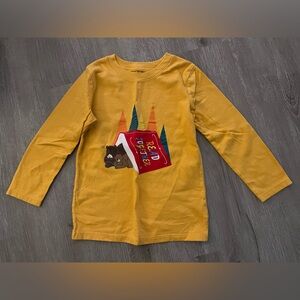 Cat & Jack long sleeve shirt toddler boys 4T